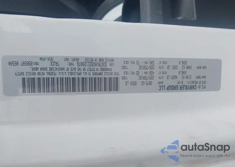 2014 Ram Promaster 1500 Low Roof from USA, damaged, VIN 3C6TRVAG5EE129076